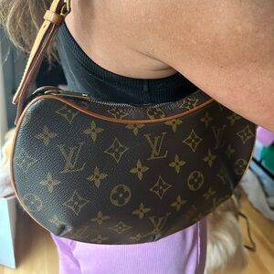 Authentic Louis Vuitton Croissant PM shoulder bag